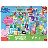 Los mejores  - Educa Pig Peppa Pug Juegos- Set 8 En 1- multicolor (16791)